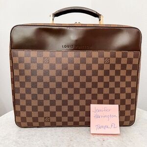 💼 Louis Vuitton Porte Ordinateur Sabana DE
(Laptop Carrying Bag/Briefcase) 💼